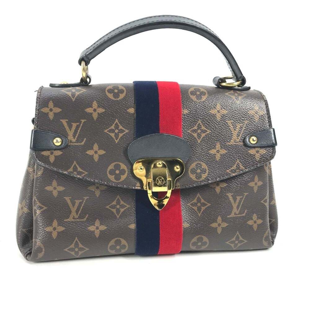 LOUIS VUITTON Brown Monogram Canvas Shoulder Bag - Picture 2 of 15